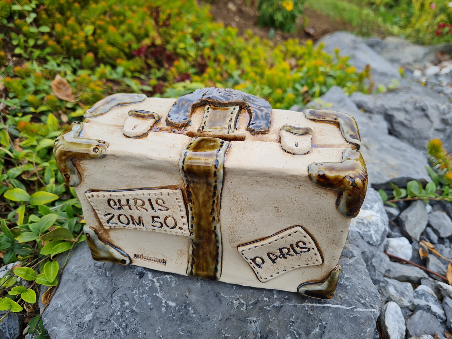 Spardose "Reisekoffer"