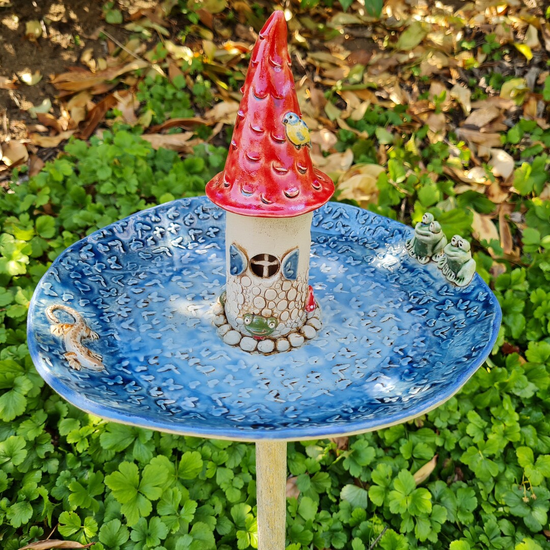 Vogeltränke "Frosch"