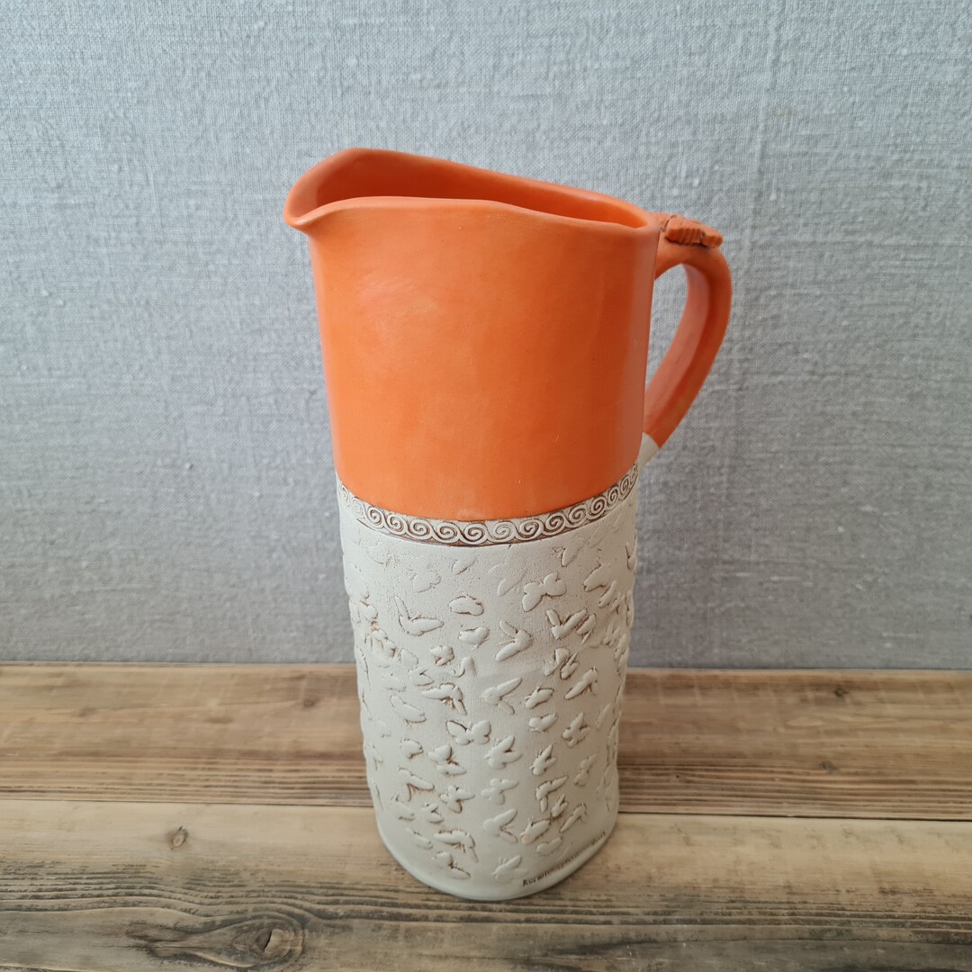 Keramikkrug Schmetterlinge